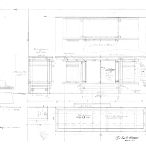 Hirschfeld Rietveld drawing. Hirschfeld Rietveld drawing.